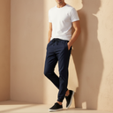 Mens Denim Cargo Pants Jeans