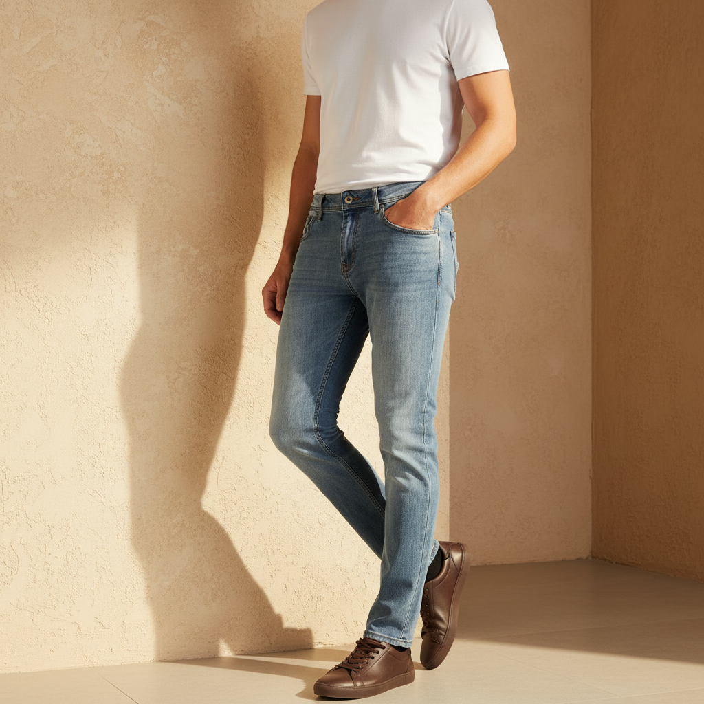 Mens Denim Jeans Pants  Cool Max