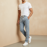 Men Denim Jogger Jeans
