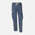 Men Denim Cargo Jogger