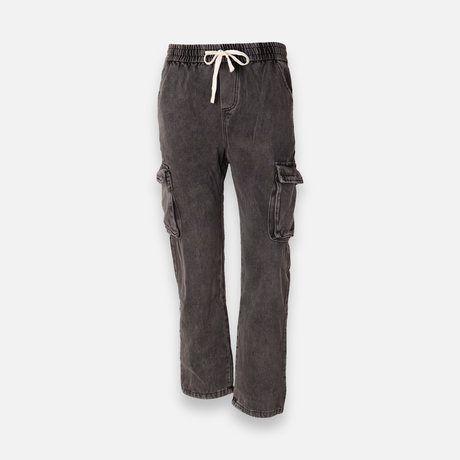 Men Denim Cargo Jogger Jeans