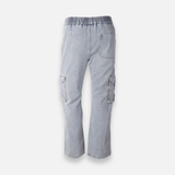 Men Denim Cargo Jogger Jeans