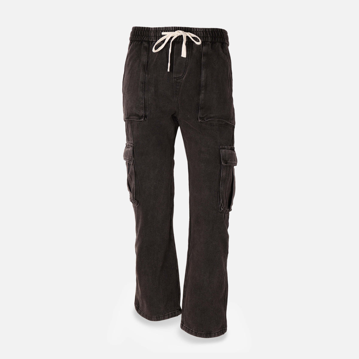 Men Denim Cargo Jogger Jeans