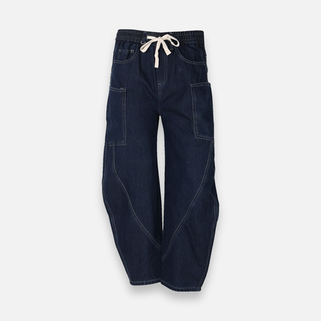 Men Denim Cargo Jogger Jeans