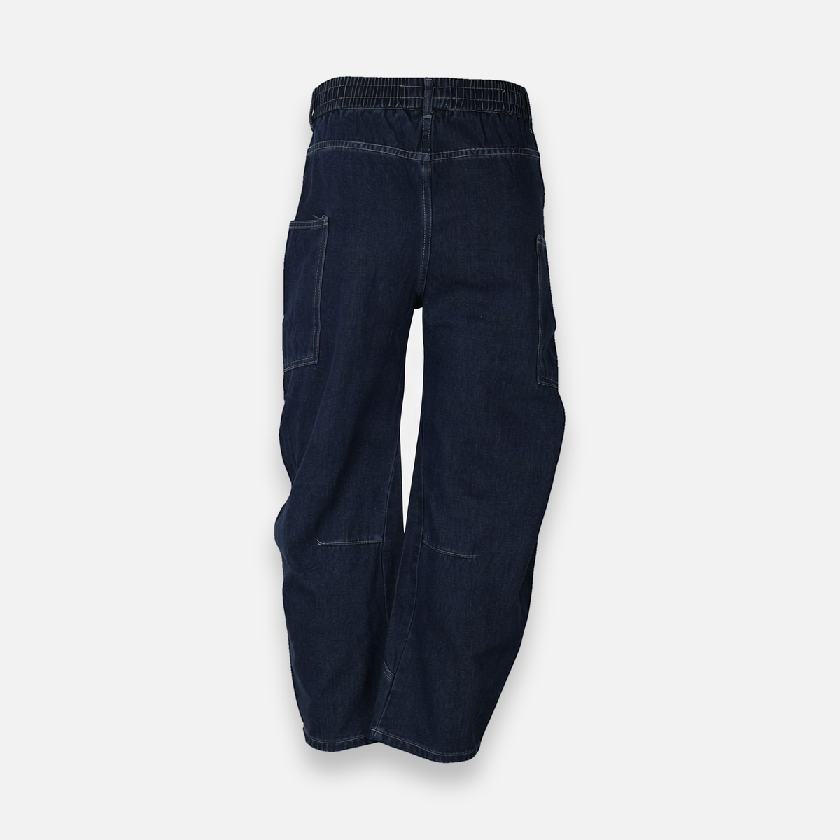 Men Denim Cargo Jogger Jeans