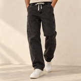 Men Denim Cargo Jogger Jeans
