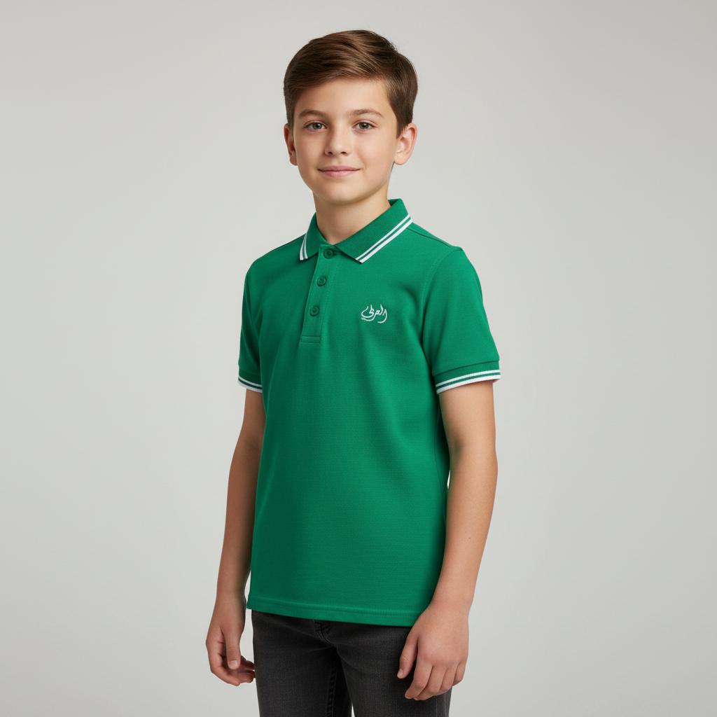 Al-Arabi Sc Boys Teens Polo T-Shirt