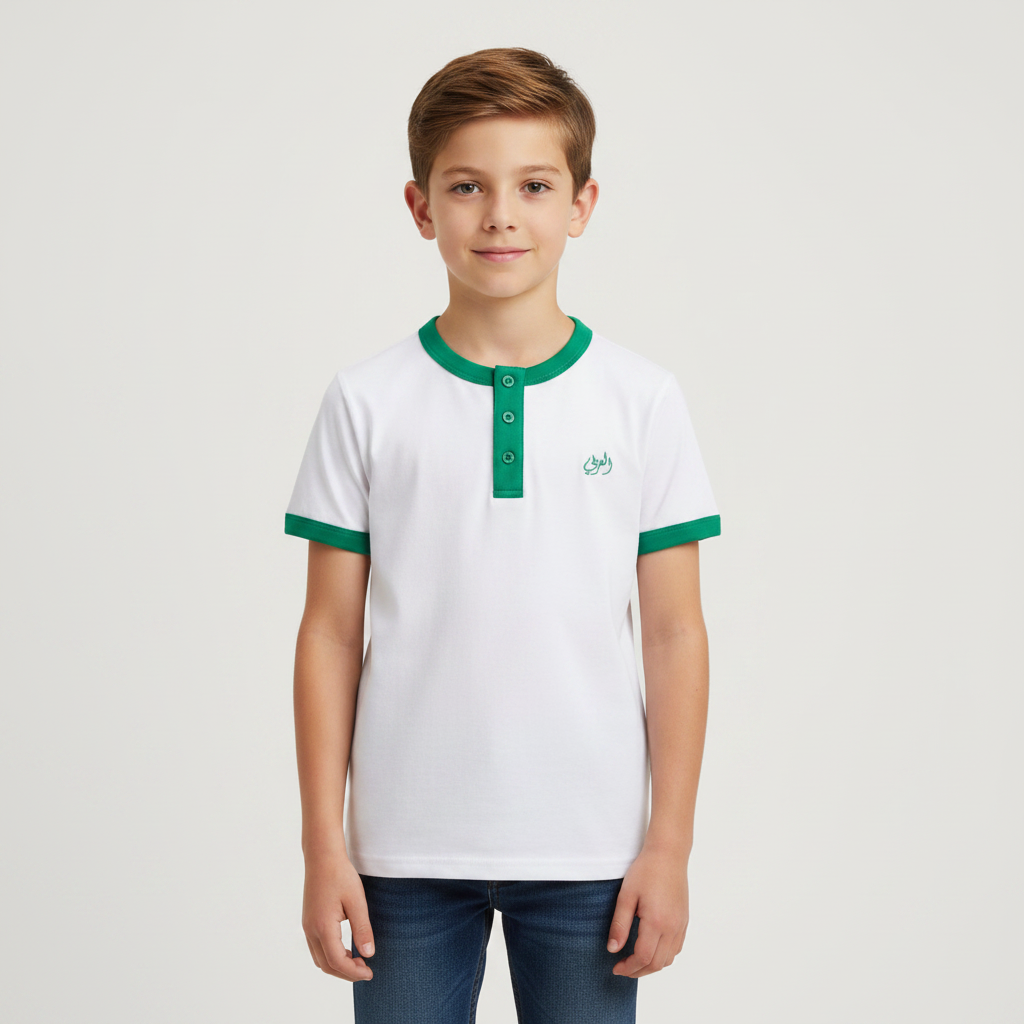 Al-Arabi Sc Boys Teens Polo T-Shirt