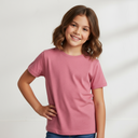 Girls Teens Basic-T-Shirt
