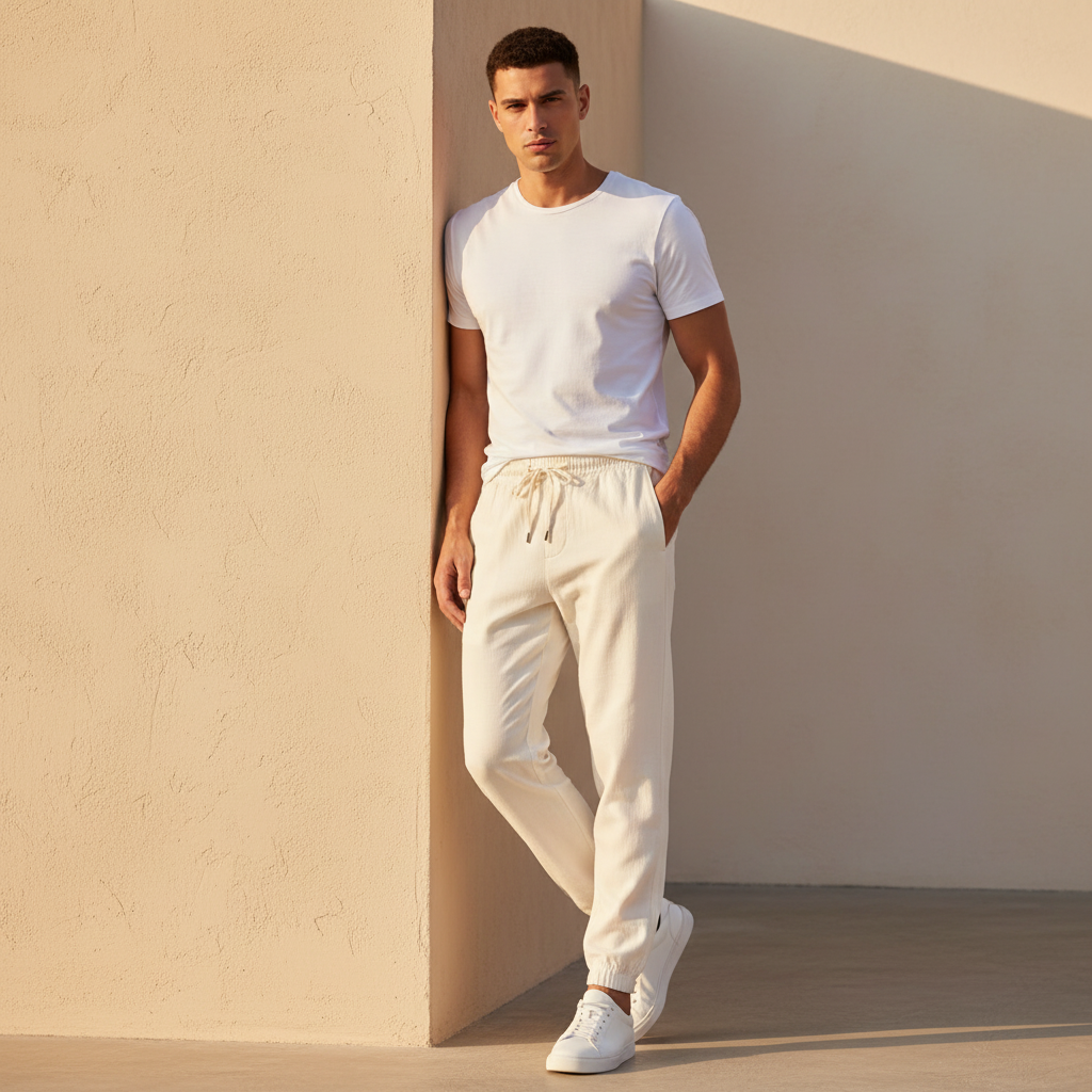 Men Linen Pants
