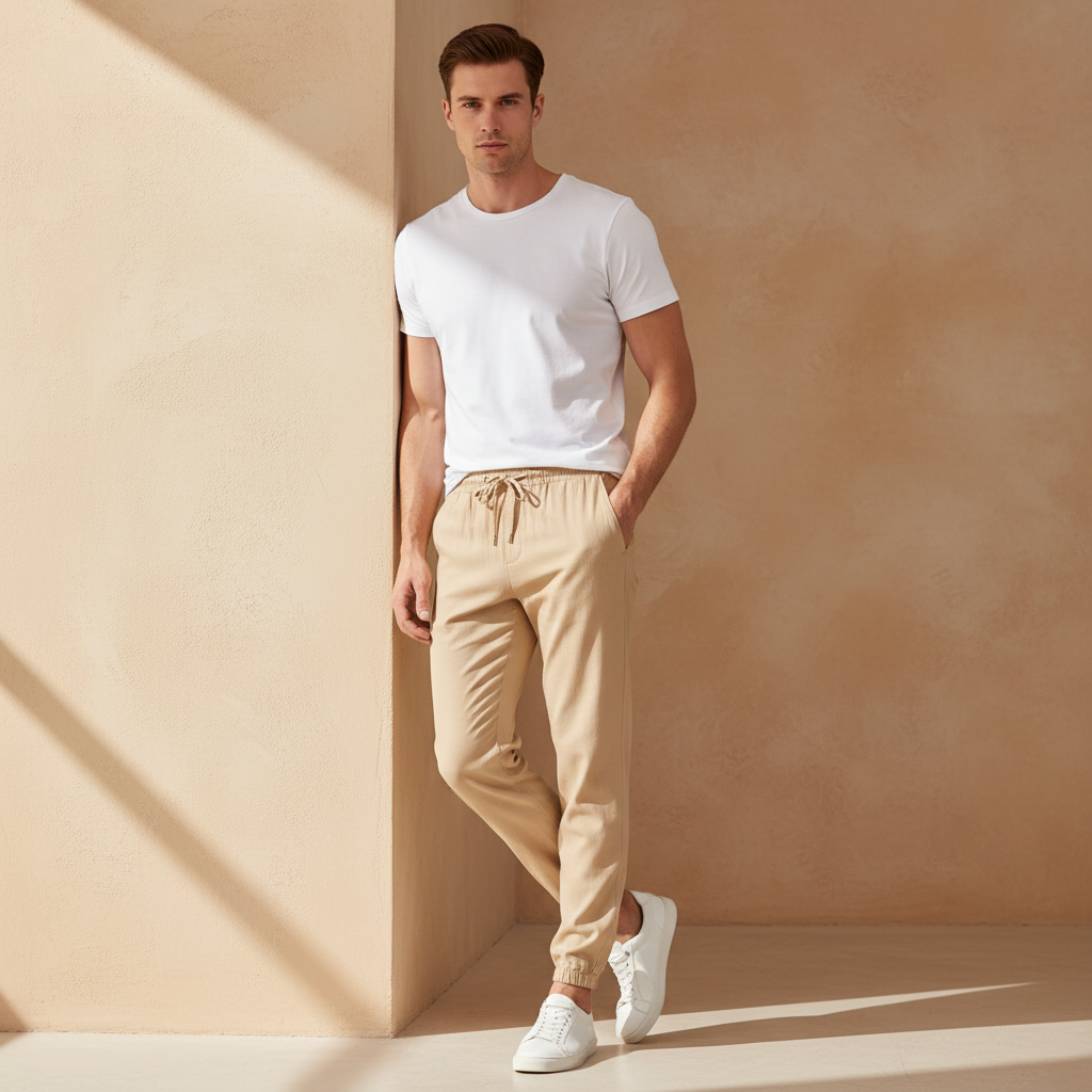 Men Linen Pants