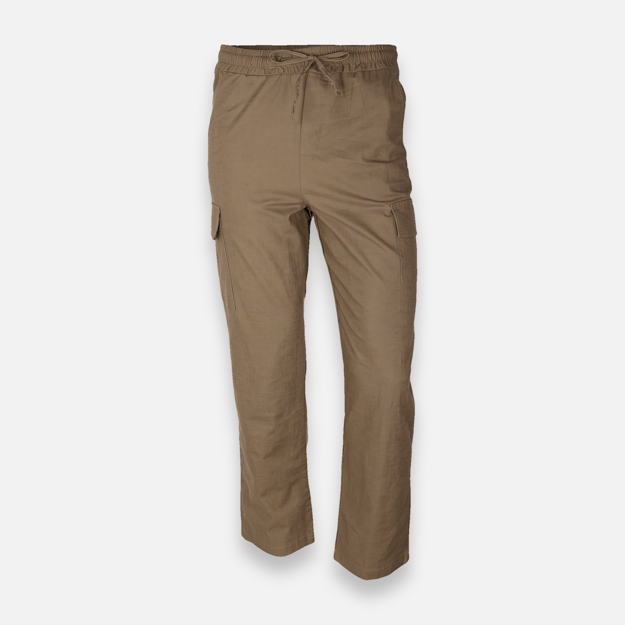 Men Linen Cargo Pants