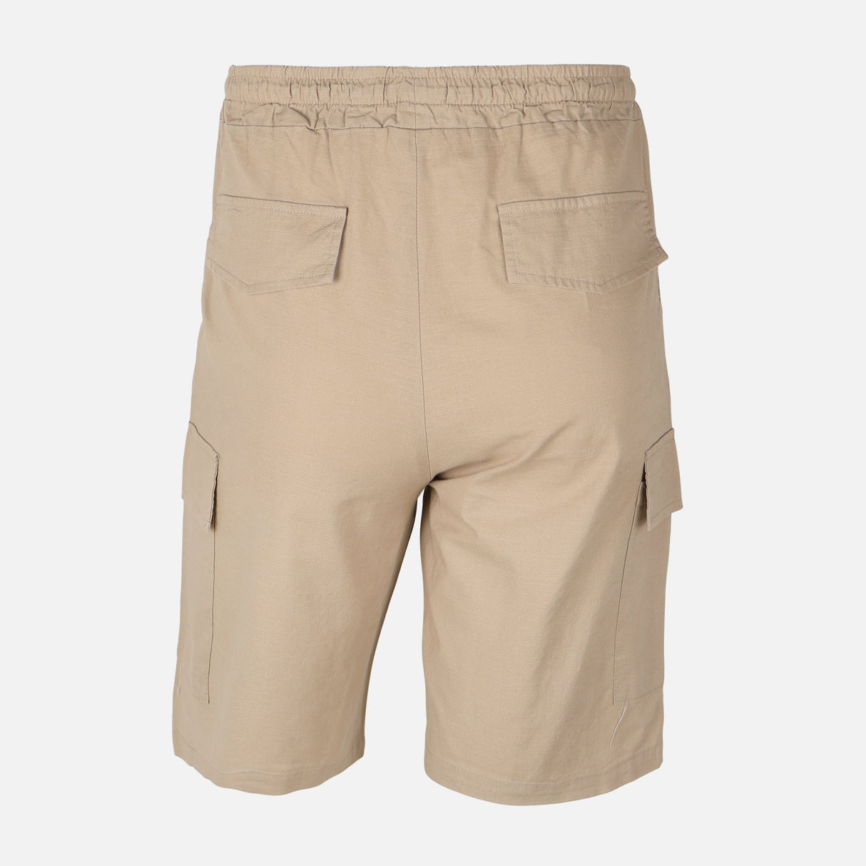 Men Linen Cargo Shorts
