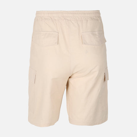 Men Linen Cargo Shorts