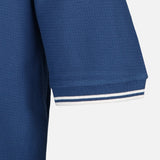 Men Over Size Jacquard T-Shirt R-Neck Short Sleeve