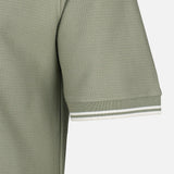 Men Over Size Jacquard T-Shirt R-Neck Short Sleeve