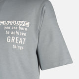 Men Oversized T-Shirt Round Neck