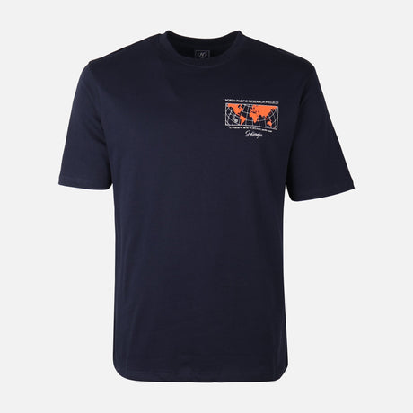 Men Oversized T-Shirt Round Neck