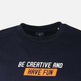 Men Oversized T-Shirt Round Neck