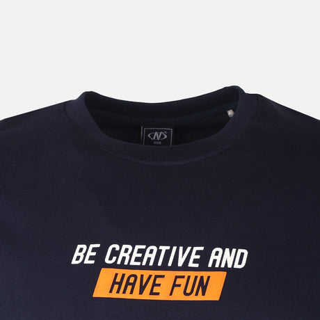 Men Oversized T-Shirt Round Neck