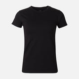WOMEN BASIC COTTON CREWNECK SHORT SLEEVE TEE