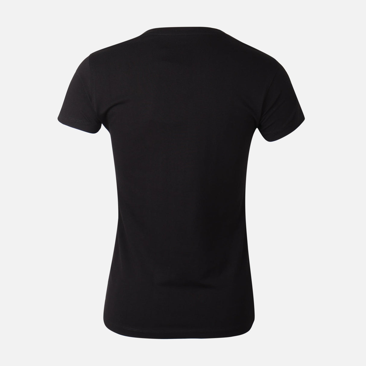 WOMEN BASIC COTTON V-NECK SHORT SLEEVE TEE