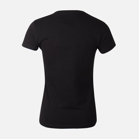 WOMEN BASIC COTTON V-NECK SHORT SLEEVE TEE
