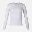 WOMEN BASIC COTTON CREWNECK LONG SLEEVE TEE