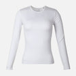 Women Basic Viscose Crewneck Long Sleeves