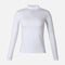 WOMEN BASIC COTTON HIGHNECK LONG SLEEVE TEE