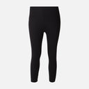 WOMEN BASIC COTTON CROPPED LEGGINGS