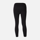 WOMEN BASIC COTTON CROPPED LEGGINGS