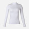 Women Basic Viscose High Neck Long Sleeves