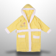 Girls Hooded Bathrobe With Belt & Bicycle Embroidery