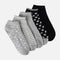 WOMEN JACQUARD ANKLE SOCKS 5 PAIRS