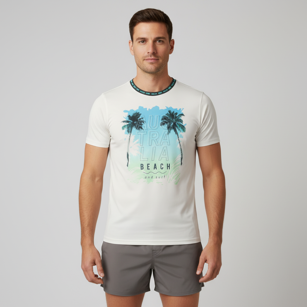 Men Swimming T-Shirt