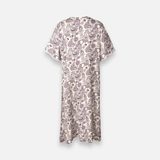 Rayon Pocket Middi Gown Short Sleeve