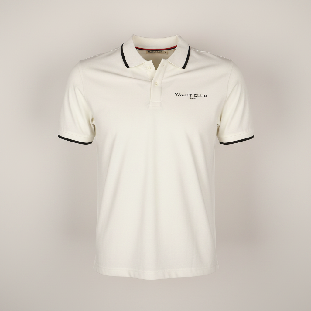 Men Basic Pique Polo T-Shirt Short Sleeve