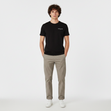 Men Basic Graphic T-Shirt Round Neck Short Sleeve