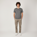Men Basic Graphic T-Shirt Round Neck Short Sleeve