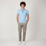 Men Pique Polo T-Shirt Short Sleeve