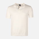 Mens Flat Knit Polo T-Shirt