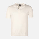 Mens Flat Knit Polo T-Shirt