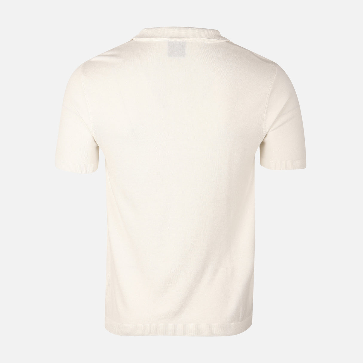 Mens Flat Knit Polo T-Shirt