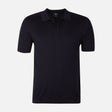 Mens Flat Knit Polo T-Shirt