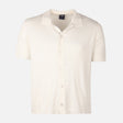 Mens Flat Knit Short Sleeve Shirt