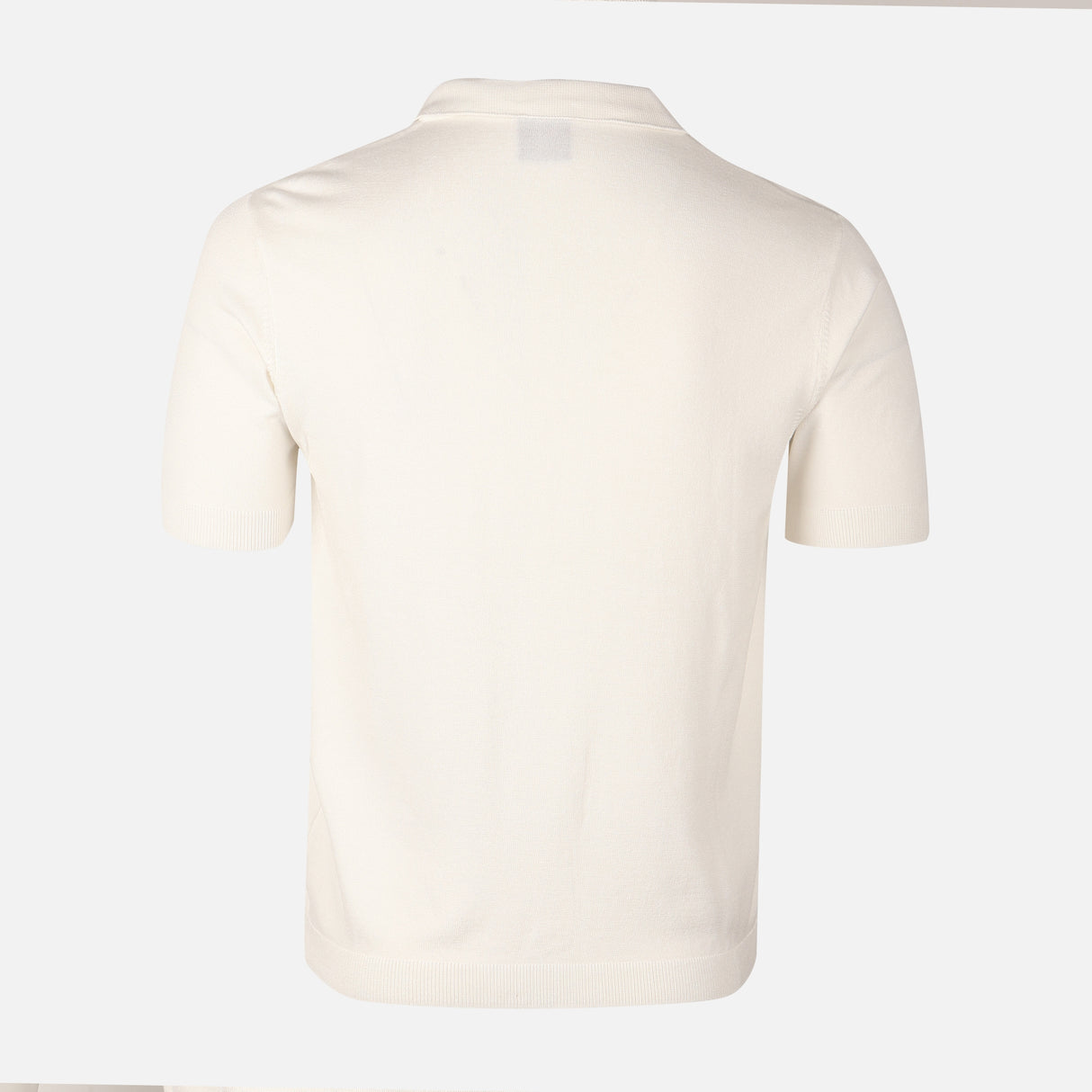 Mens Flat Knit Short Sleeve Shirt