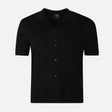 Mens Flat Knit Short Sleeve Shirt