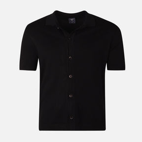 Mens Flat Knit Short Sleeve Shirt