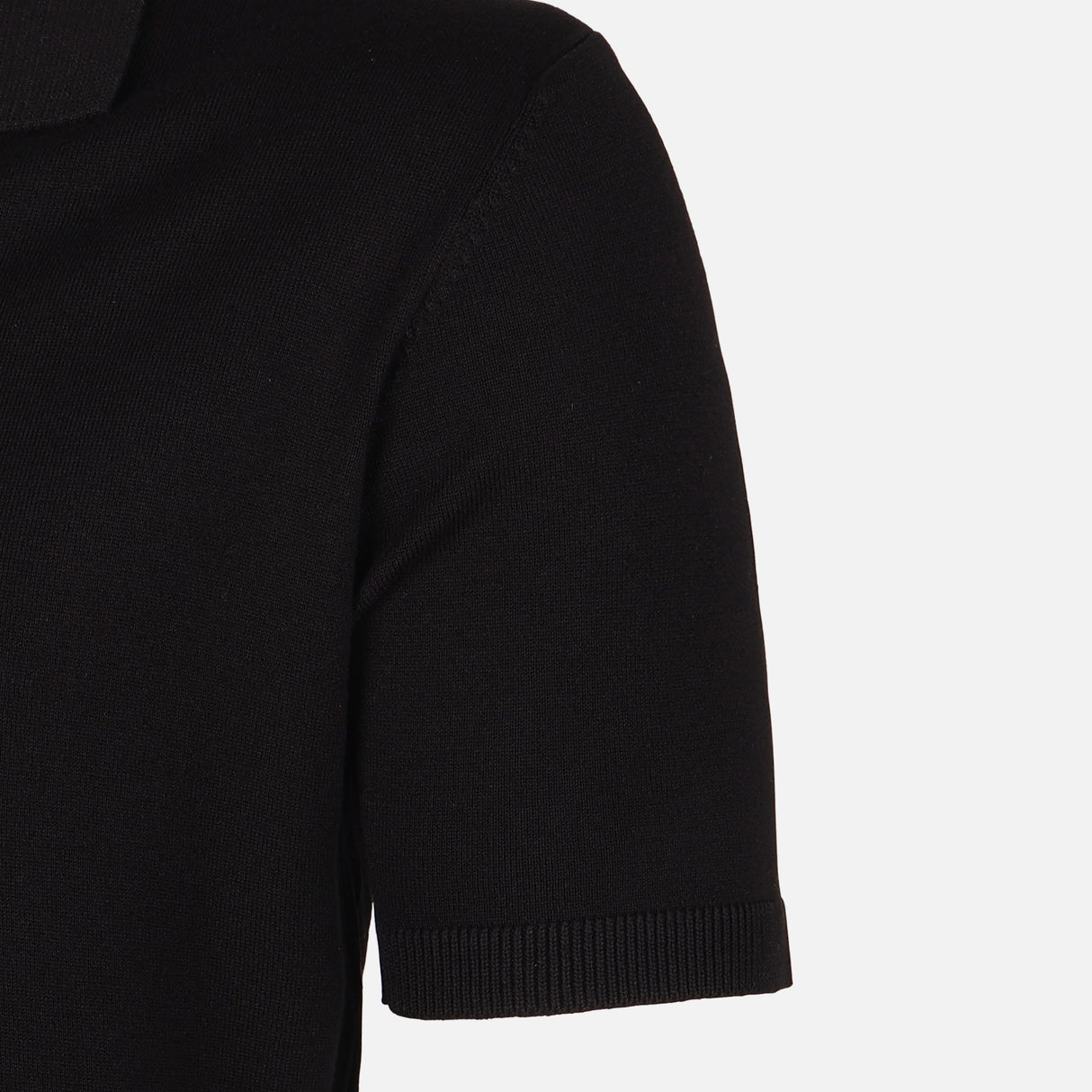 Mens Flat Knit Short Sleeve Shirt
